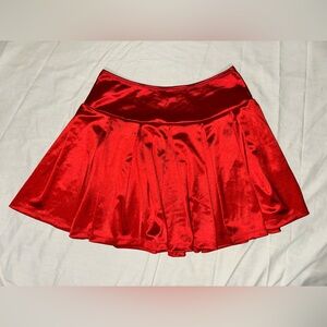 Spirit Vibrant Red Skater Skirt